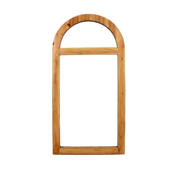 Decoracion Rustic Dressing Mirror with Minimalist Wooden Window Frame DE3098129 - main